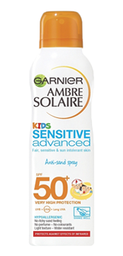 Παιδικό Αντηλιακό Spray Anti-Sand SPF50+